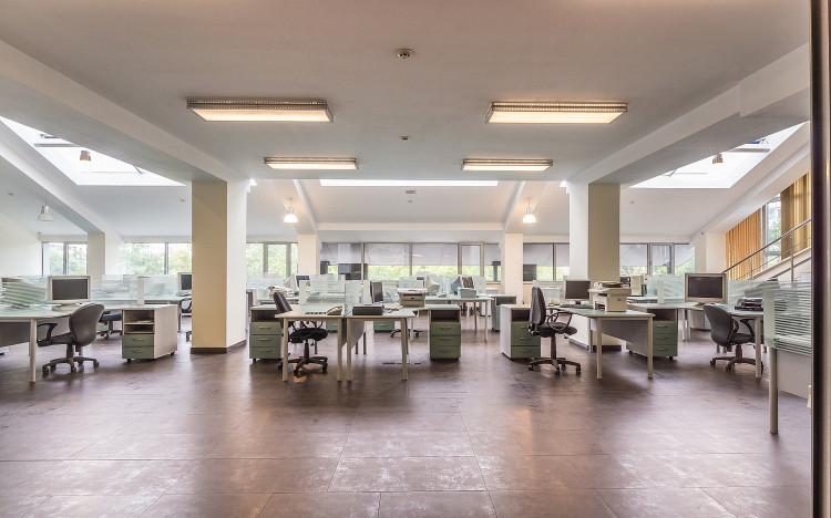 Общий вид этажа (open space)